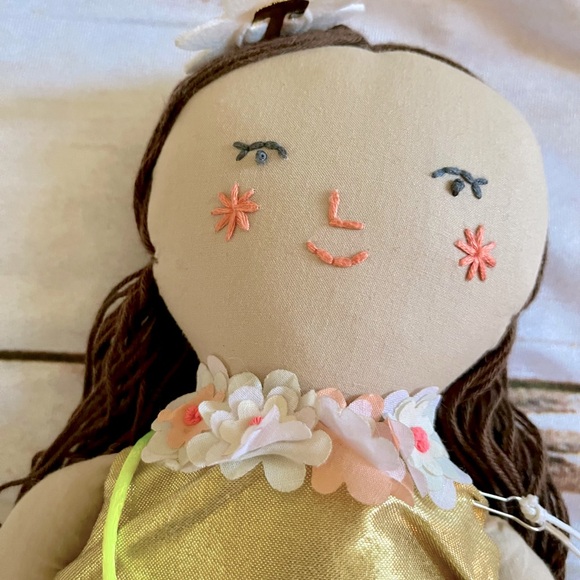 NWT Meri Meri Tallulah doll missing her grass skirt - Picture 2 of 7